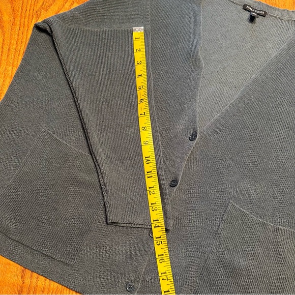 Eileen Fisher Open Front V-Neck Cardigan - Picture 11 of 14